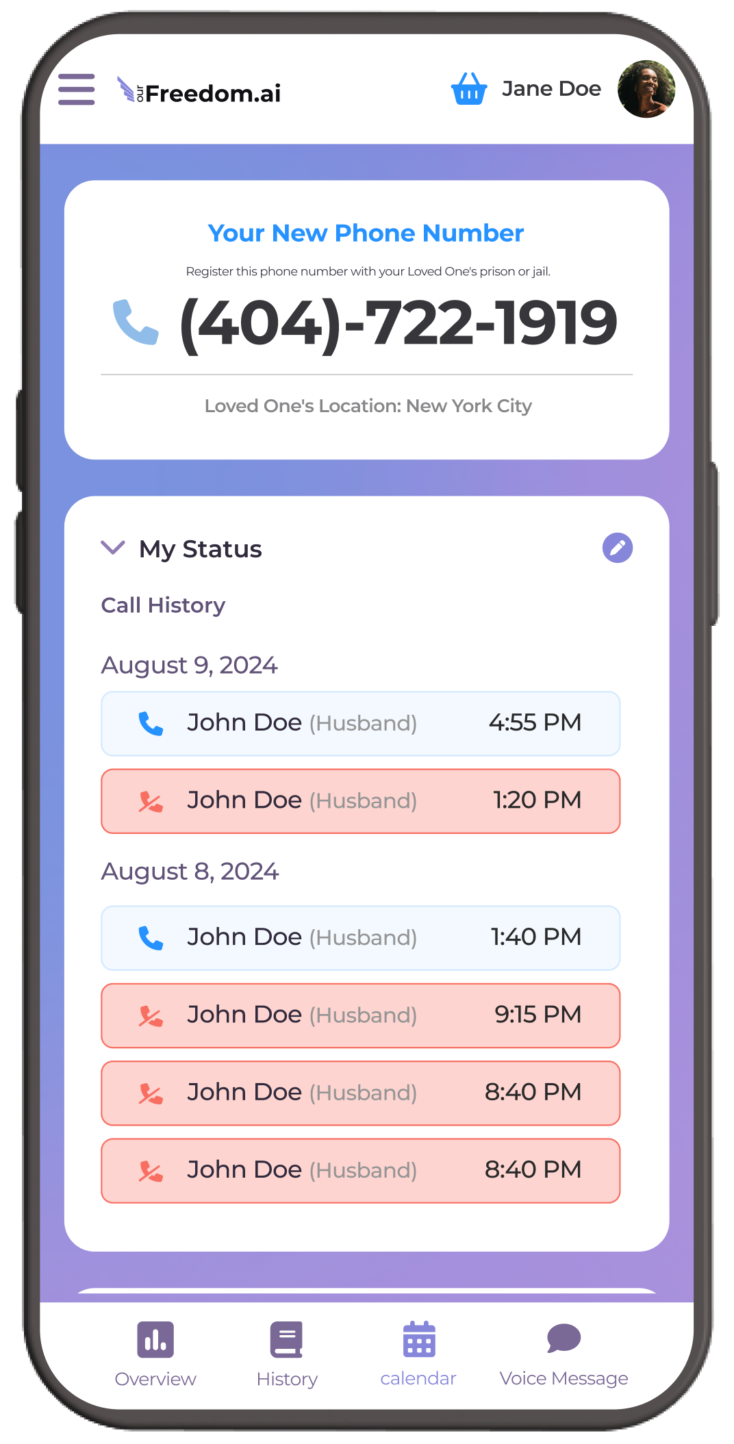 Get an OurFreedom.ai Phone Number