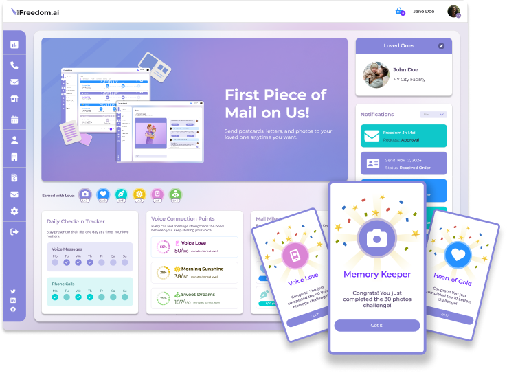 Track your connection with your loved one
